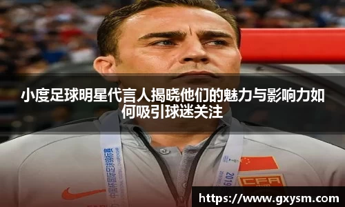 小度足球明星代言人揭晓他们的魅力与影响力如何吸引球迷关注